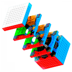 DianSheng Galaxy 9x9 M-Ball Core Stickerless (Black Core) → MasterCubeStore DianSheng Galaxy 9x9 M-Ball Core Stickerless (Black Core) → MasterCubeStore