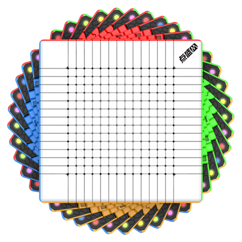 DianSheng Galaxy 15x15 Magnetic Stickerless (Black → MasterCubeStore