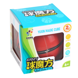 YuXin Basketball 2x2 Red - Shape Mod Sports Ball → MasterCubeStore
