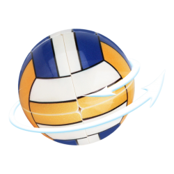 YuXin Basketball 2x2 Red - Shape Mod Sports Ball → MasterCubeStore