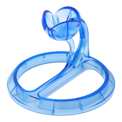 QiYi 3D Bracket Clear Transparent Blue – Display S → MasterCubeStore