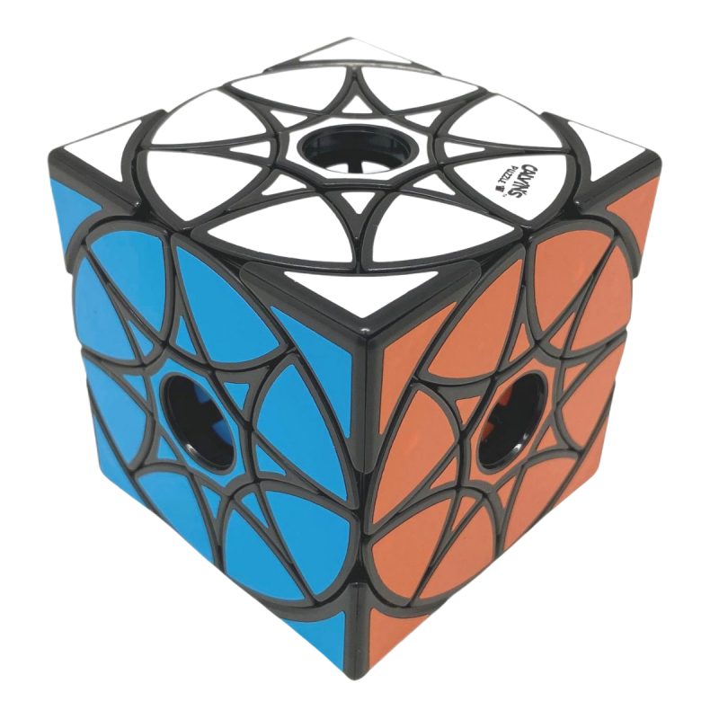 Calvin’s Puzzle Void Multi‑Star Wheel Cube Black → MasterCubeStore