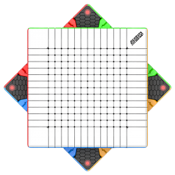 DianSheng Galaxy 14x14 Magnetic Stickerless (Black → MasterCubeStore