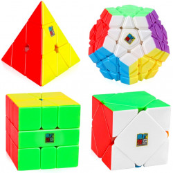 MFJS MeiLong Non-Cubic Gift Box - 4 Magic Cubes Bundle