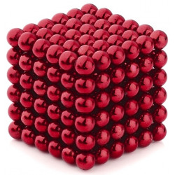 Neo Cubes 216 Pieces 5mm Magnetic Balls Red