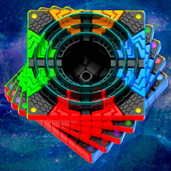 DianSheng Galaxy 9x9 M Stickerless (Black Core) DianSheng Galaxy 9x9 M Stickerless (Black Core)