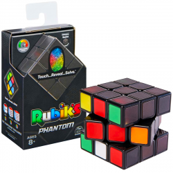 Rubik's Phantom 3x3 Cube Black